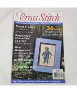 Vintage 1995 Cross Stitch Magazine by Needlework 36 Bright Designs Issue - $14.00