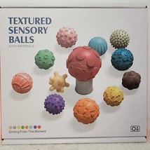SET OF 10 Textured Multi Ball Set Sensory Stimulating Textured Balls 0+M... - $257.21 MXN