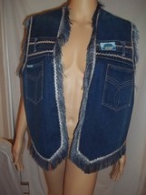 Cascade Blues Womens&#39; Jean Vest - Size: Large - NWOT - $18.99