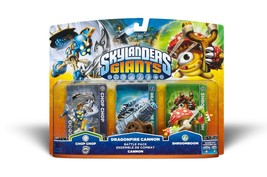 Skylanders Giants Battlepack - Chop Chop - Dragonfire Cannon - Shroomboom - $25.00