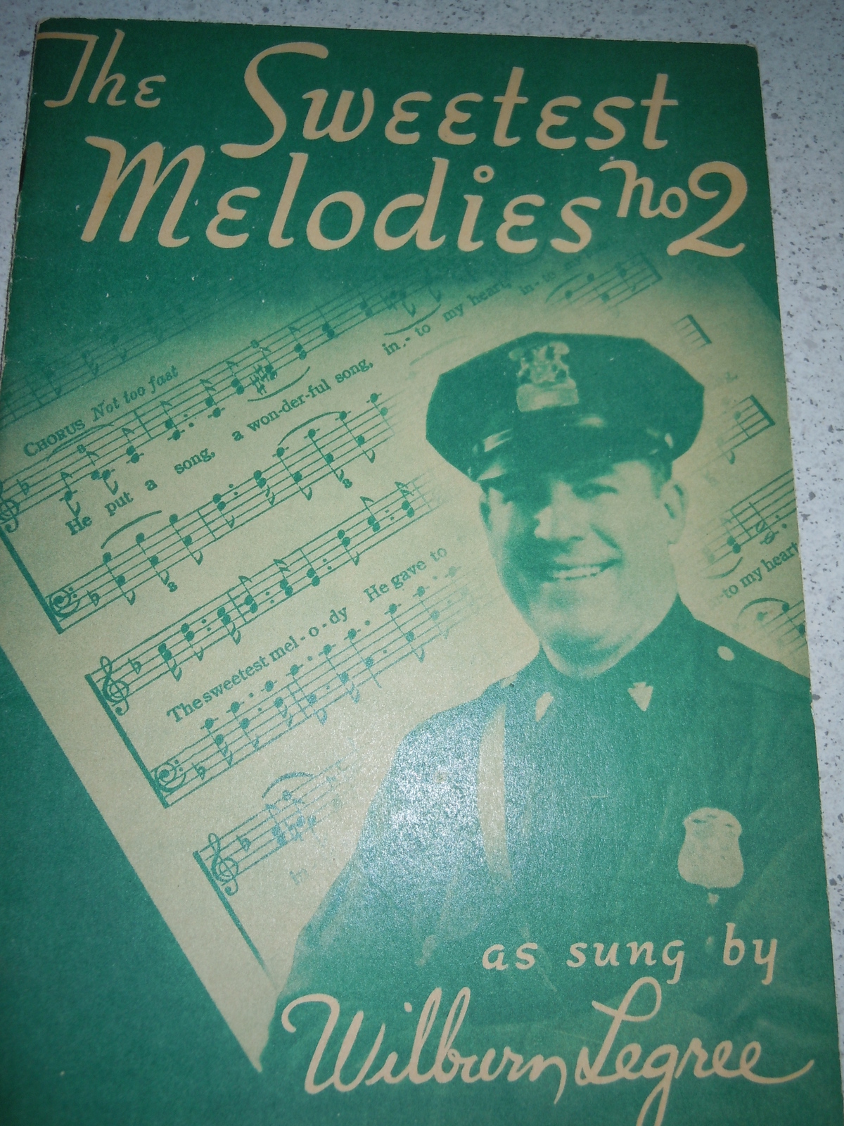 Primary image for The Sweetest Melodies No2 Music Book 1950