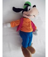 Disneyland  Walt Disney World RARE 14&quot; Goofy  Stuffed Animal  - £11.34 GBP