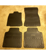 JAGUAR XF (+More) 2007-17 Factory OEM All-Weather Rubber 4 FLOOR MATS Fr... - $76.99