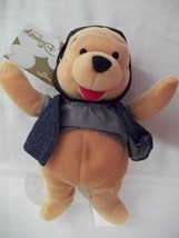 8&quot; Winnie the Pooh Biker Bear Bean Bag - NWT - £10.23 GBP