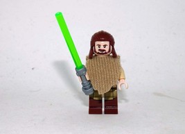 PAPBRIKS Jedi Qui-Gon Jin Star Wars small cape Custom Minifigure! - £5.90 GBP