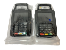 LOT of 2 INGENICO LANE 5000 PAYMENT PROCESSING TERMINAL - $79.15