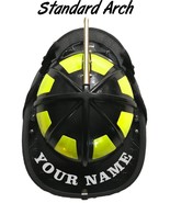 Firefighter Helmet Vinyl Name Clark BK Font Helmet Name Decal Sticker - £15.56 GBP