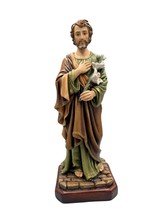 Saint Joseph Statue 11&quot; handmaid in Colombia - $79.15