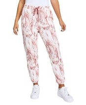 Jenni Womens Jogger Pants Color Marble - Rose Size XS - £29.69 GBP