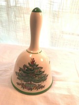 Spode Porcelain Christmas Tree Bell 5 3/8&quot; S3324 C - £19.33 GBP