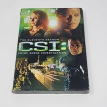 CSI: Crime Scene Investigation - The Eleventh Season 11 DVD 6 Disc CBS TV Series - £20.50 GBP