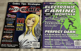 Electronic Gaming Monthly 129 April 2000 &amp; Expert Gamer October 1998 (no... - $14.84