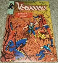 Rare HTF Avengers 11 MX 1st Spider-man Meet 1964 Jack Kirby Vengadores Variant - $93.49