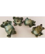 Ceramic Frogs Garden Decorations about 4” x 3” x 3”, Select: Type - £3.19 GBP
