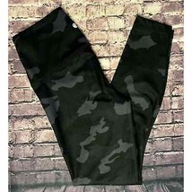 Yogalicious Lux Size XS Leggings Black Camo High Rise Soft Gym Yoga GUC AS-IS - £15.48 GBP