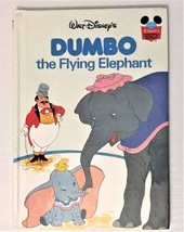 Disney&#39;s Hardcover Vintage Children&#39;s Book Dumbo the Flying Elephant 1978 - £4.82 GBP