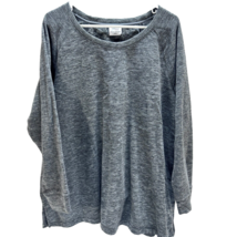 Danskin Now Lightweight Fleece Shirt Size 2X 18W 20W Grey - £12.93 GBP
