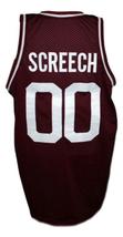 Screech Bayside Saved By The Bell Basketball Jersey New Sewn Maroon Any Size image 5