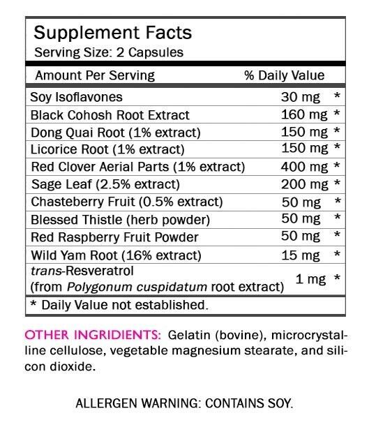 Female Hormonal Balance - WOMENS SUPPORT COMPLEX - Red Clover Herb 2 Bottle  Item image 5