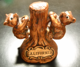 Treasure Craft Salt and Pepper Set California Three Piece Set Cubs On a ... - $15.99
