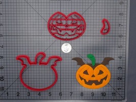 Halloween - Jack O Lantern Bat 266-F624 Cookie Cutter Set - £5.14 GBP+