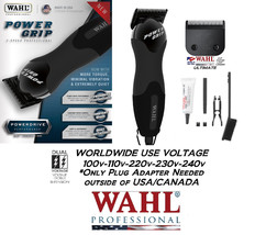 Wahl Power Grip Super 2-SPEED Clipper&amp;Ultimate 10 Blade Set*Dog Pet Grooming - £120.26 GBP
