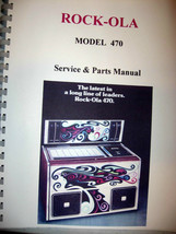 Rock-ola Model 470 Service &amp; Parts Jukebox Manual - £28.81 GBP