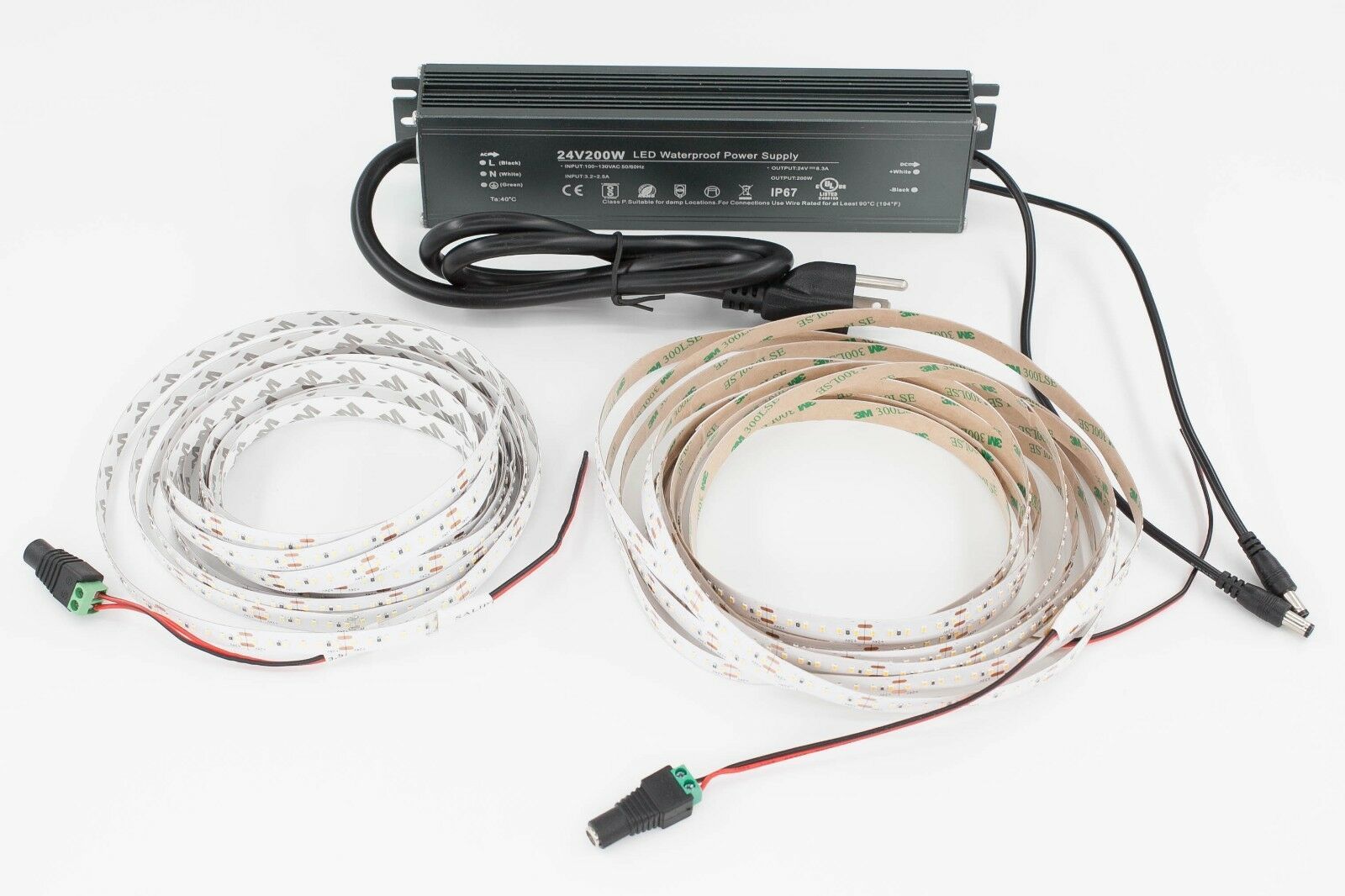 32ft 24v CRI 90 2216 LED Light 3000K 4000K 6000K + UL 24v Heavy Duty Driver