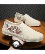 2023 New Men Sneakers Casual Summer Low-top Corduroy Shoes Fisherman&#39;s S... - £45.32 GBP
