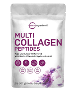 Micro Ingredients Multi Collagen Protein Powder, 2 Pounds – Type I,II,II... - £54.10 GBP