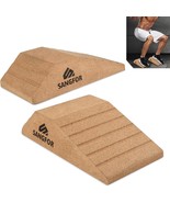 Squat Wedge,High Density Cork Squat Wedge Block with Large Load-bearing,... - $13.85