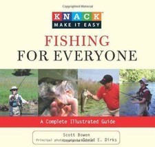 Knack Fishing for Everyone Scott Bowen New Book Coarse Sea Fish Tackle Casting - £6.25 GBP