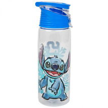 Disney Stitch Character Flip-Top Water Bottle White - £15.65 GBP