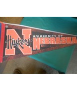 Great Collectible Pennant- NEBRASKA Huskers..................FREE POSTAG... - £12.14 GBP