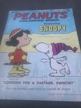 Peanuts Coloring Book Featuring Snoopy 1978 - £8.78 GBP