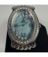 Giorgio Milano Watch Women&#39;s Silver Japanese Quartz Movement Faux Diamonds - €33,89 EUR