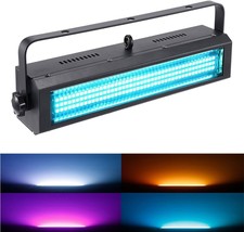 The Mfl S100 Strobe Light Features 132-Led Rgb Stage Lighting, Strobe Blinder - £85.60 GBP