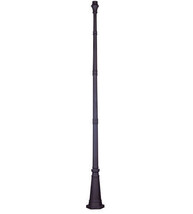 Livex 7617-07 Outdoor Cast Aluminum Fluted Post in Bronze - $602.71