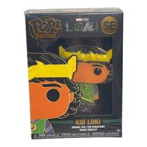 Funko Pop Pin Marvel Kid Loki SE NEW SEALED ENAMAL GLOW IN DARK GID TARGET - $11.20