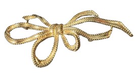 Fashion Jewelry Goldtone Bow Pin - £7.58 GBP