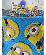 Minions Toys Lot Despicable Me Figures Blanket Book Huge Collection 100+... - £77.76 GBP