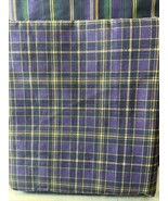 RALPH LAUREN STUDIO LG CHECK BROWN NAVY STANDARD SIZE PILLOW SHAM RARE N... - £92.84 GBP