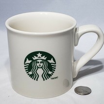 Starbucks 14 oz Green Siren Mermaid Ceramic Coffee Tea Mug Cup Off White 2013 - £15.14 GBP