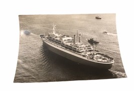 D.S.S Rotterdam Holland America Streamliner 1960’s Vintage Live Photo Post Card - £6.51 GBP