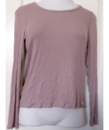 Steve Madden womens Sleep Top long sleeves Size Small Bark - $259.79 MXN