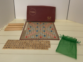 Vintage 1976 Scrabble Game Sechlow &amp; Righter 99 Tiles - £15.08 GBP