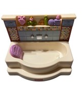 Fisher Price Loving Family Dollhouse Furniture Bathroom Bathtub Bath Tub... - $6.92