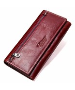 Long Women Clutch Wallet Leather Bifold Female Card Holder Money Coins P... - £37.29 GBP