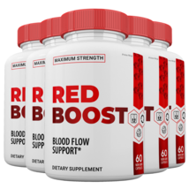 Red boost blood flow support pills  redboost capsules for men and women  5 pack   2  thumb200