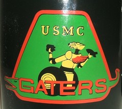 USMC US Marine Corps ceramic coffee mug &quot;Gators&quot; Ground-Air Radar - $15.00